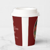 ラズベリーブライダルシャワーティーto-goカップ 紙コップ (右)