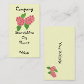 ラズベリーブリス 名刺 (正面/裏面)