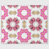 ラズベリーブーケ ラッピングペーパー (フラット)