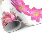 ラズベリーブーケ ラッピングペーパー (ロールコーナー)