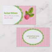 ラズベリーママデ遊ートカード コーリングカード (正面/裏面)