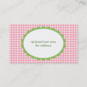 ラズベリーママデ遊ートカード コーリングカード (裏面)