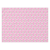 ラズベリーユムと夢のようなピンクのカップケーキ！ テーブルクロス (正面(横))