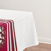 ラズベリーラグジュアリージャカードストライプ テーブルクロス (インサイチュ)