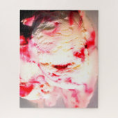 ラズベリーリップルアイスクリーム ジグソーパズル (縦)