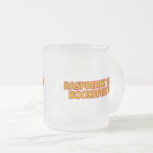 ラズベリーロックボオキセストフロストマグ フロストグラスマグカップ (正面右)