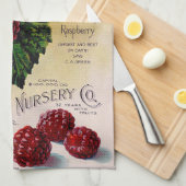 ラズベリーヴィンテージ子供部屋カタログ キッチンタオル (四つ折り)