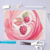 ラズベリー分離組織 薄葉紙 (クラフト)