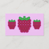 ラズベリー名刺 名刺 (裏面)