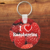 ラズベリー大好き キーホルダー (正面)