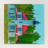 ラズベリー島ウィスコンシンが大好き。 ジグソーパズル (横)