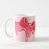 ラズベリー愛好家コーヒーカップのマグカップ コーヒーマグカップ (左)