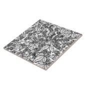 ラズベリー手描きパターン タイル (側面)