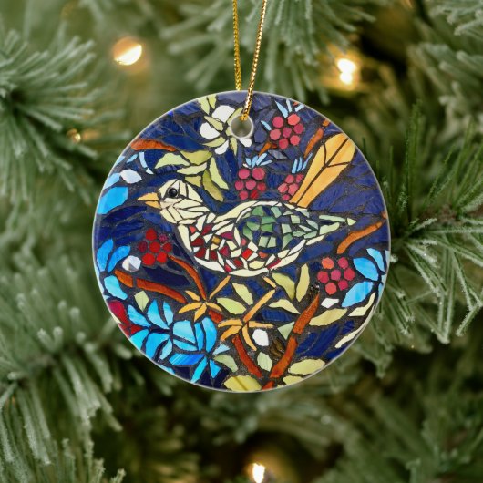 'ラズベリー泥棒' – セラミックオーナメント (ツリー)