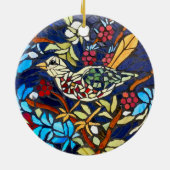 'ラズベリー泥棒' – セラミックオーナメント (裏面)