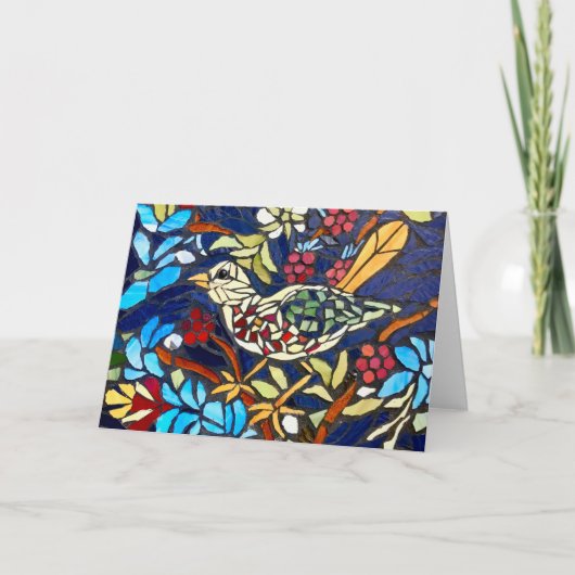 「ラズベリー泥棒」- 感謝カード (正面)