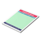 ラズベリー海軍造幣局 ノートパッド (回転)