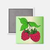 ラズベリー磁石 マグネット (正面/裏面)