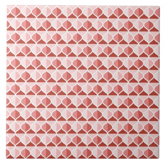 ラズベリー赤面 タイル (正面)