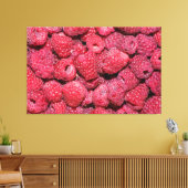 ラズベリー キャンバスプリント (インサイチュ (リビング))