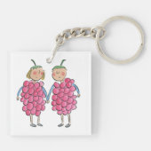 ラズベリー キーホルダー (裏面)