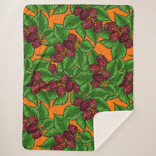 ラズベリー シェルパブランケット (正面)