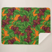 ラズベリー シェルパブランケット (正面(横))