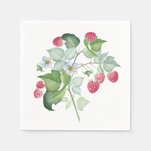 ラズベリー スタンダードカクテルナプキン (正面)