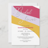 ラズベリー バイオレット ハニー  ホリゾンタル ストリーム 招待状 (正面)
