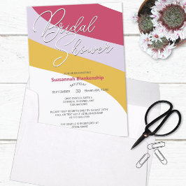 ラズベリー バイオレット ハニー  ホリゾンタル ストリーム 招待状