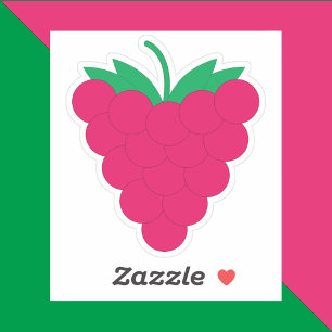 ラズベリー フルーツ ベリー ピンク シール