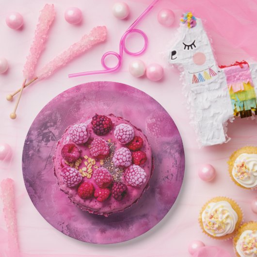 ラズベリー ペーパープレート (パーティー)