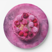 ラズベリー ペーパープレート (正面)