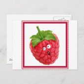 ラズベリー ポストカード (正面/裏面)