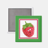 ラズベリー マグネット (正面/裏面)