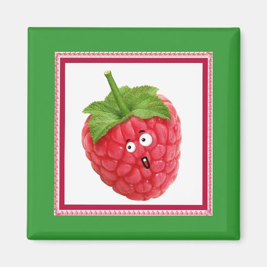 ラズベリー マグネット (正面)