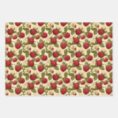 ラズベリー ラッピングペーパーシート (正面)