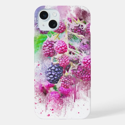 ラズベリー iPhoneケース (裏面)