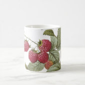 ラズベリー(Rubus sp.)by Redoute コーヒーマグカップ (中央)