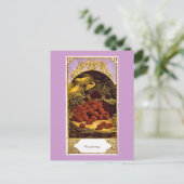 ラズベリー – Vintage Ad 1874 ポストカード (スタンド正面)