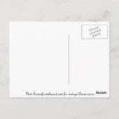 ラズベリー – Vintage Ad 1874 ポストカード (裏面)