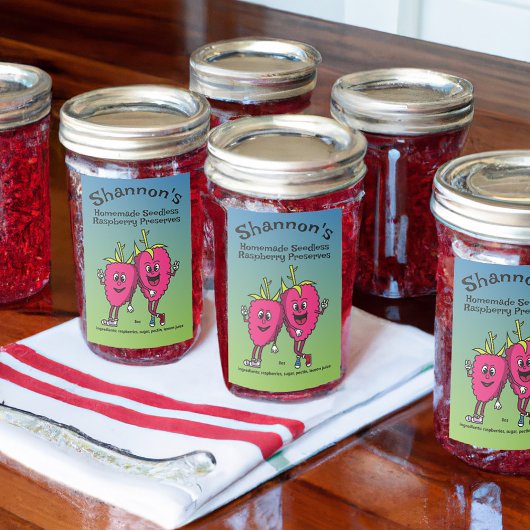 ラズベリーPals漫画おもしろいのジャムパイと続く フードラベル