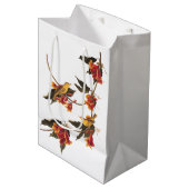 ラズボーンのウグイスの鳴き鳥のクロスバイン ミディアムペーパーバッグ (正面アングル)