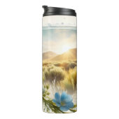 ラズリバンティンソンバードウォーターカラーデザートタンブラー タンブラー (回転右)