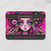 ラズルおもしろいプロフェッショナル美容師 名刺 (正面)