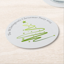 ラズルダズルクリスマスパーティー ラウンドペーパーコースター