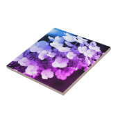 ラセカップアジサイ（紫）  タイル (側面)