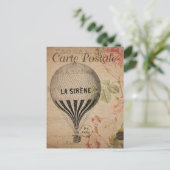 ラセレーヌホットエアバルーン ポストカード (スタンド正面)