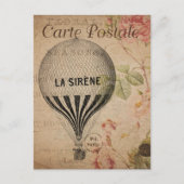 ラセレーヌホットエアバルーン ポストカード (正面)