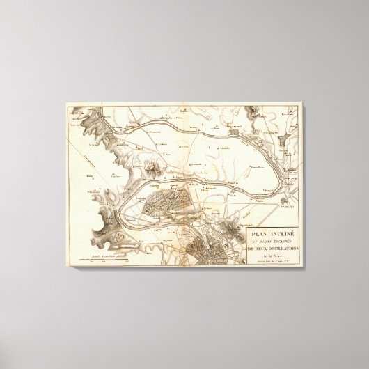 ラセーヌ キャンバスプリント (正面)